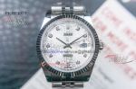 Perfect Replica NS Factory Swiss Replica Rolex Datejust ii Silver Dial White Gold Mens Watches
